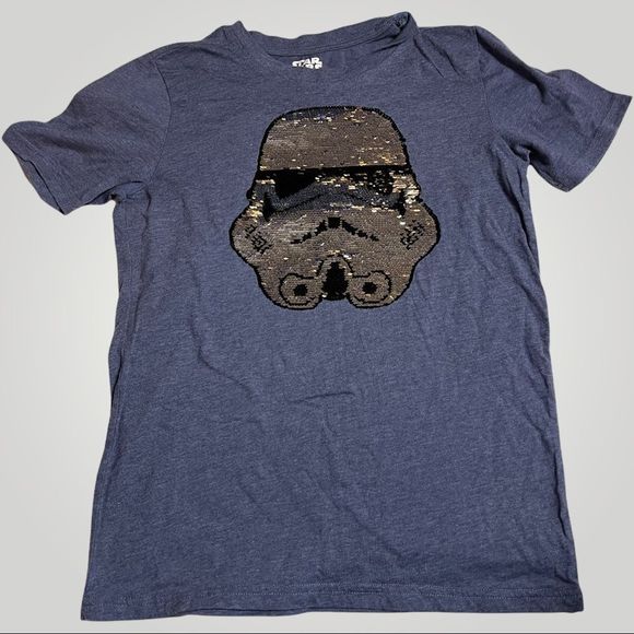 Star Wars Mermaid Sequin Short Sleeve Tee - Picture 1 of 5